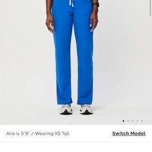 Figs Livingston scrub pants, royal